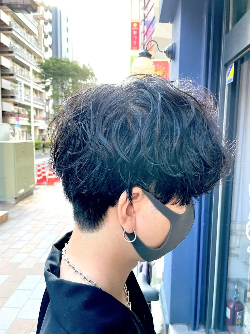 メンズ メンズパーマ 波巻きパーマ カット パーマ 大宮/メンズパーマ 関勇也のヘアスタイル