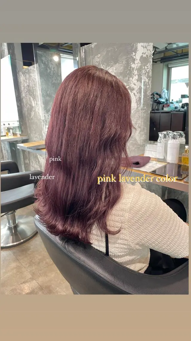 ロング カラー パーマ ヘアアレンジ メンズ キッズ ネイル マツエク・マツパ アイブロウ ヘアカラー トリートメント ヘッドスパ 透明感カラー・レイヤ ー🎀amika🎀のヘアスタイル