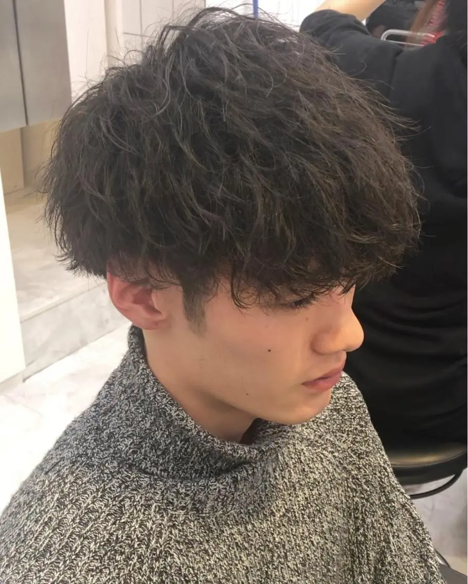 ショート パーマ カット パーマ 💗🤍透明感カラー 🤍💗kanonのヘアスタイル
