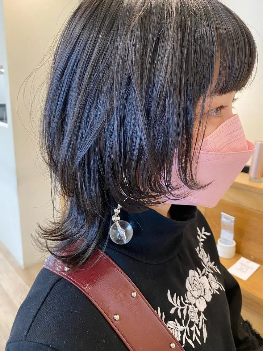 ミディアム solo店長 大橋康智のヘアスタイル