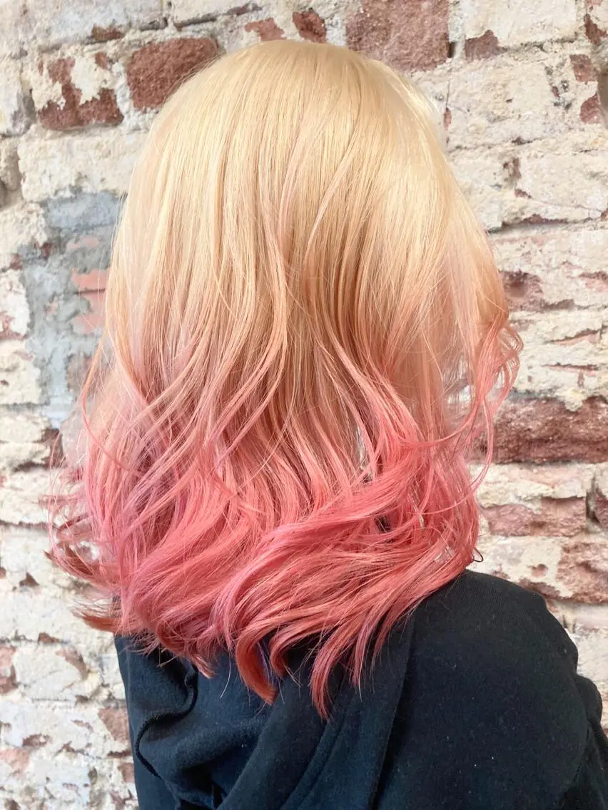 ミディアム カラー グラデーションカラー ピンクカラー 髪質改善　艶髪✨ Teppeiのヘアスタイル