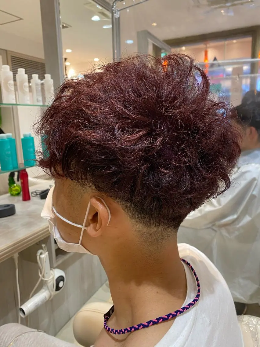 カラー パーマ メンズ メンズパーマ デジタルパーマ 似合う髪型が 分からない方へのヘアスタイル