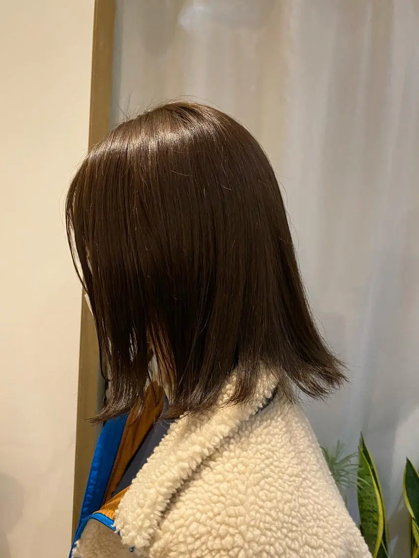 ミディアム カラー ヘアアレンジ マツエク・マツパ アイブロウ shoji༄ mikuのヘアスタイル