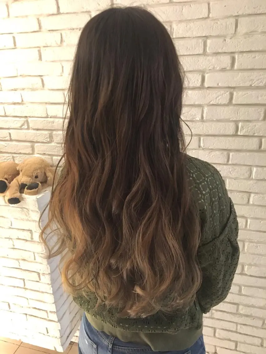 ロング カラー 宮下 浩一のヘアスタイル