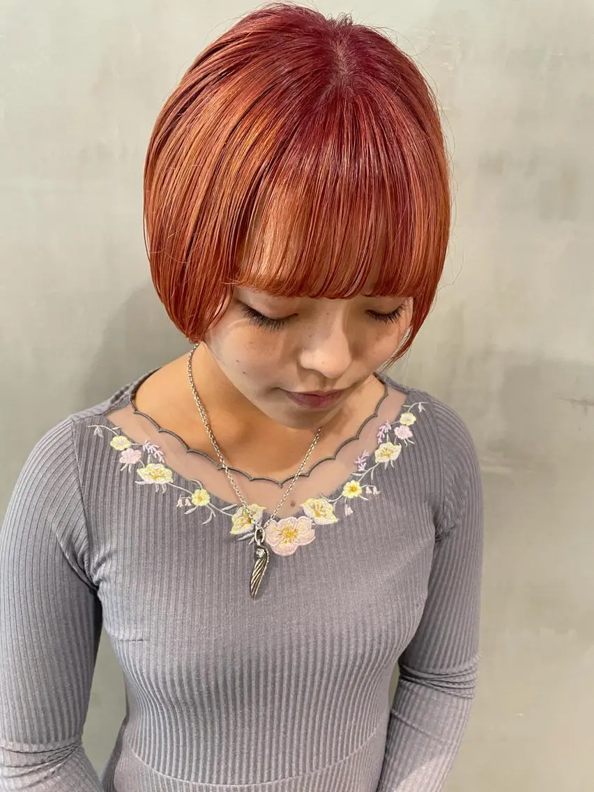 ショート カラー カット ヘアカラー トリートメント 優作 〜圧倒的信頼〜のヘアスタイル