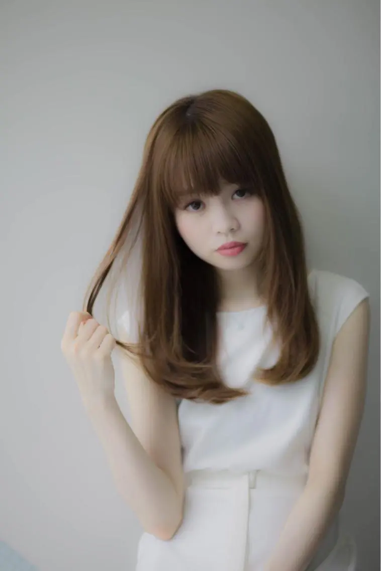 セミロング ロング カラー パーマ ヘアアレンジ 荻野 元気のその他イメージ