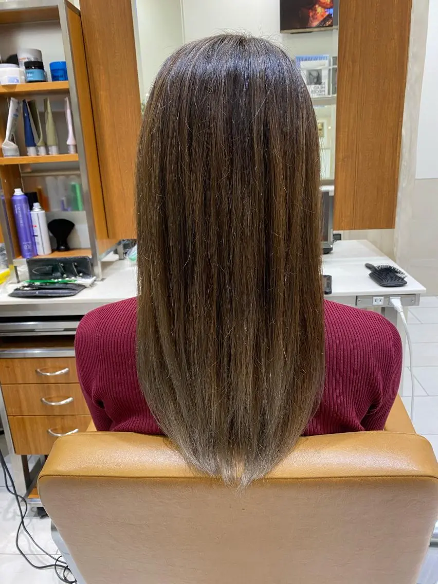 ロング カラー アディクシーカラー 透明感カラー 愛されヘア♪ 大森春奈のヘアスタイル