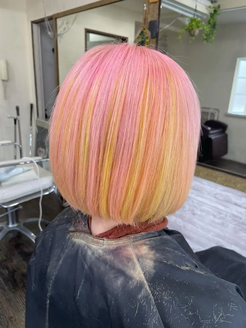 カラー ヘアカラー 渡辺 健太のヘアスタイル