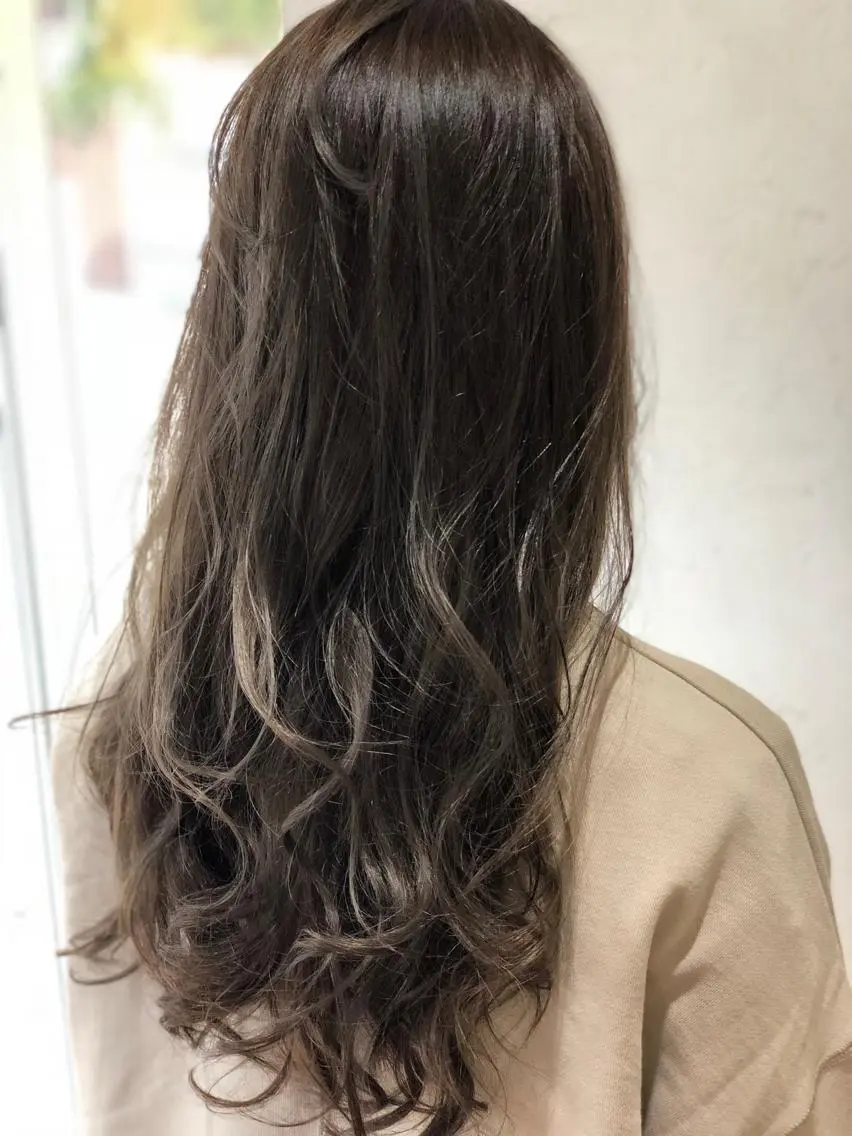 ロング 縮毛矯正/髪質改善/ 艶髪ササキナツミのヘアスタイル