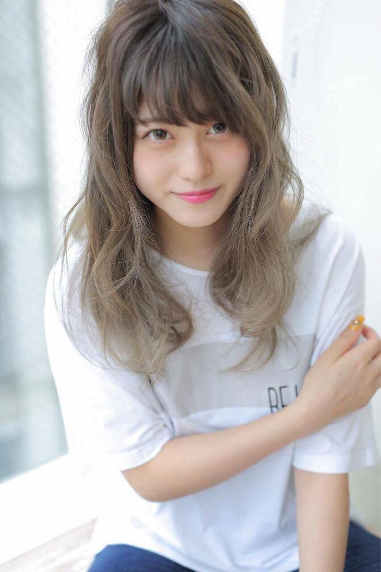 セミロング 小川 海のヘアスタイル