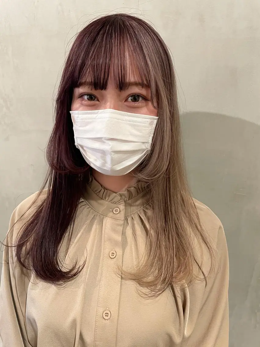 セミロング カラー ヘアカラー トリートメント 優作 〜圧倒的信頼〜のヘアスタイル