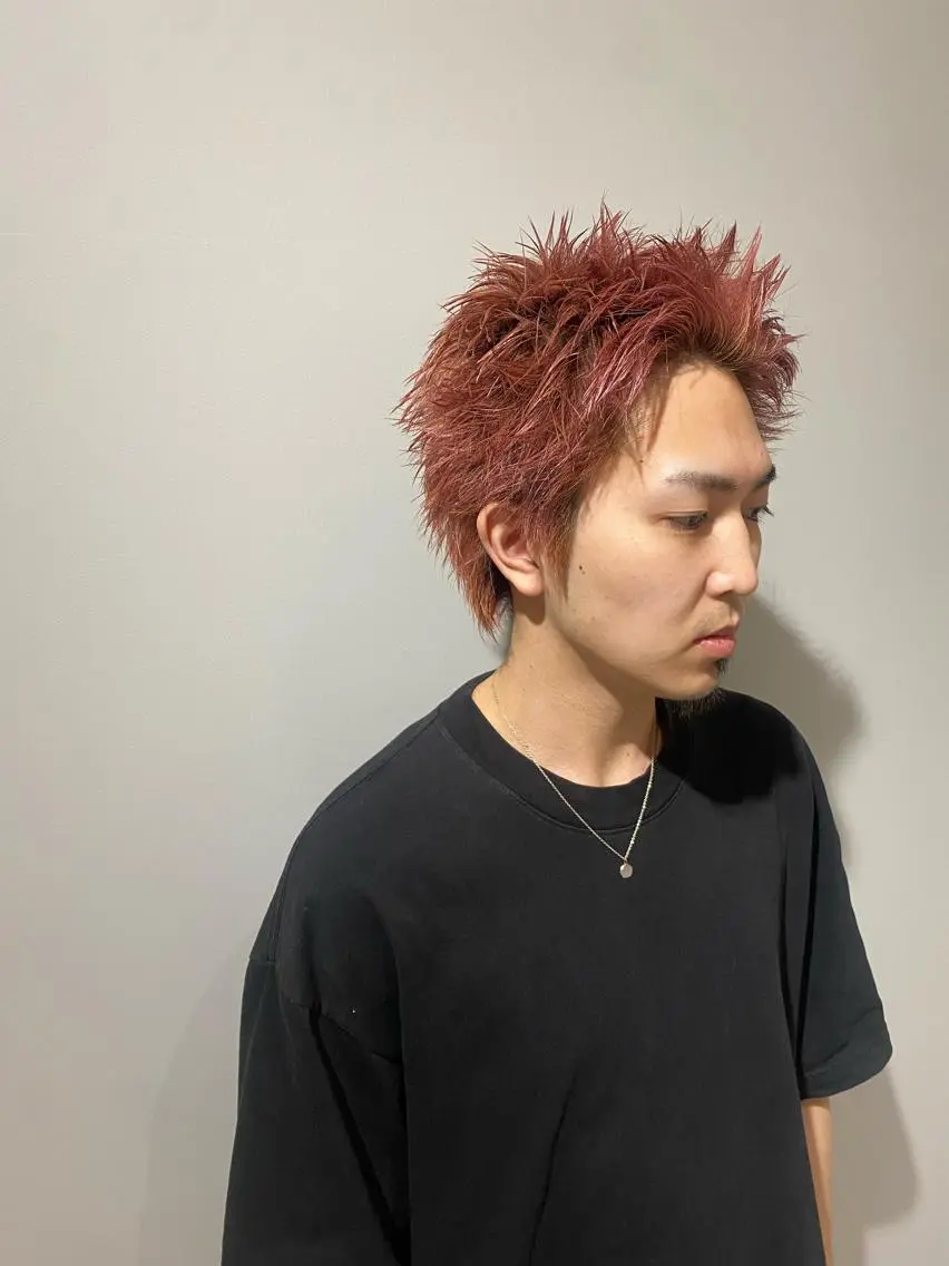 ショート カラー ブリーチ トリートメント Riganuts王子 Hayato✂︎のヘアスタイル