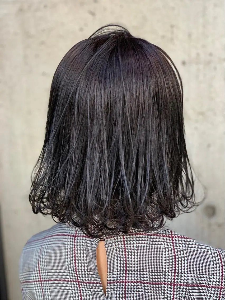 ショート アッシュ 外国人風カラー ハイライト カット ヘアカラー トリートメント Toiro 中目黒のヘアスタイル