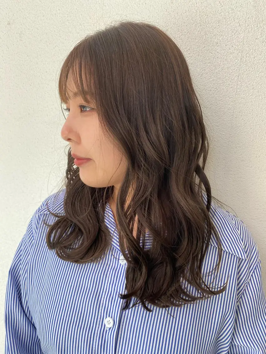 ロング LUVISM新潟🎀 透明感カラー/ミユのヘアスタイル