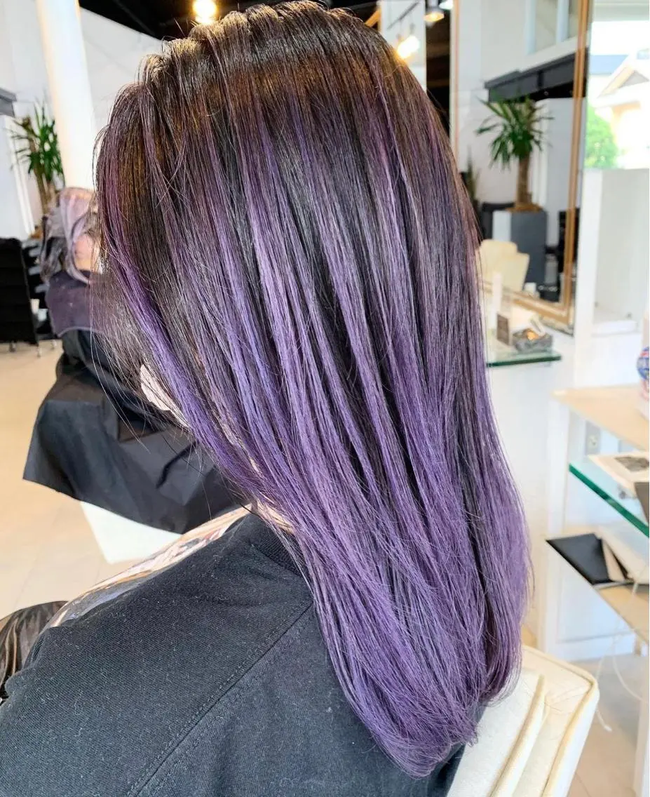 ロング カラー ヘアカラー 横田 美咲のヘアスタイル