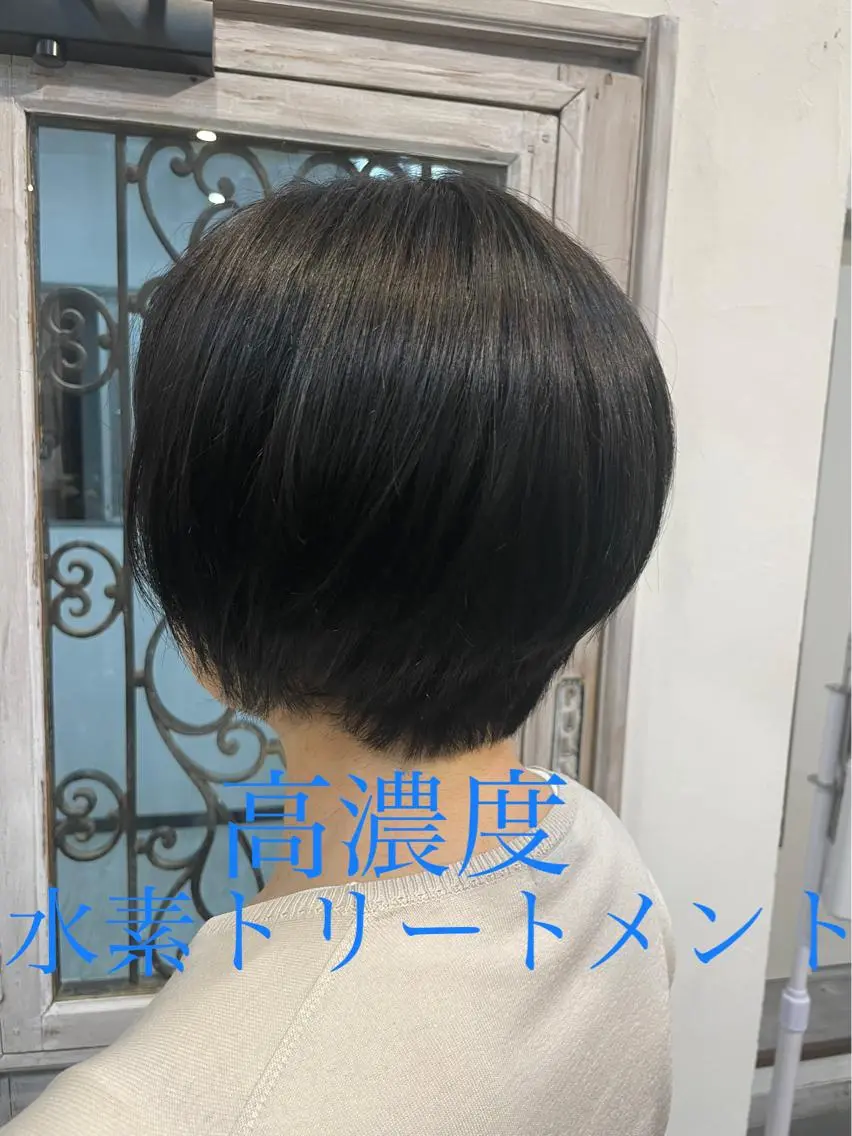 ショート トリートメント 🔆髪質改善 透明感 カラー🔆佐々木貴仁のヘアスタイル