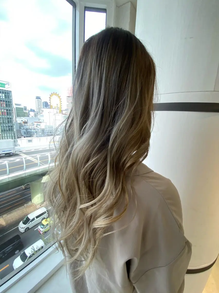 ロング カラー welring hair salonのヘアスタイル