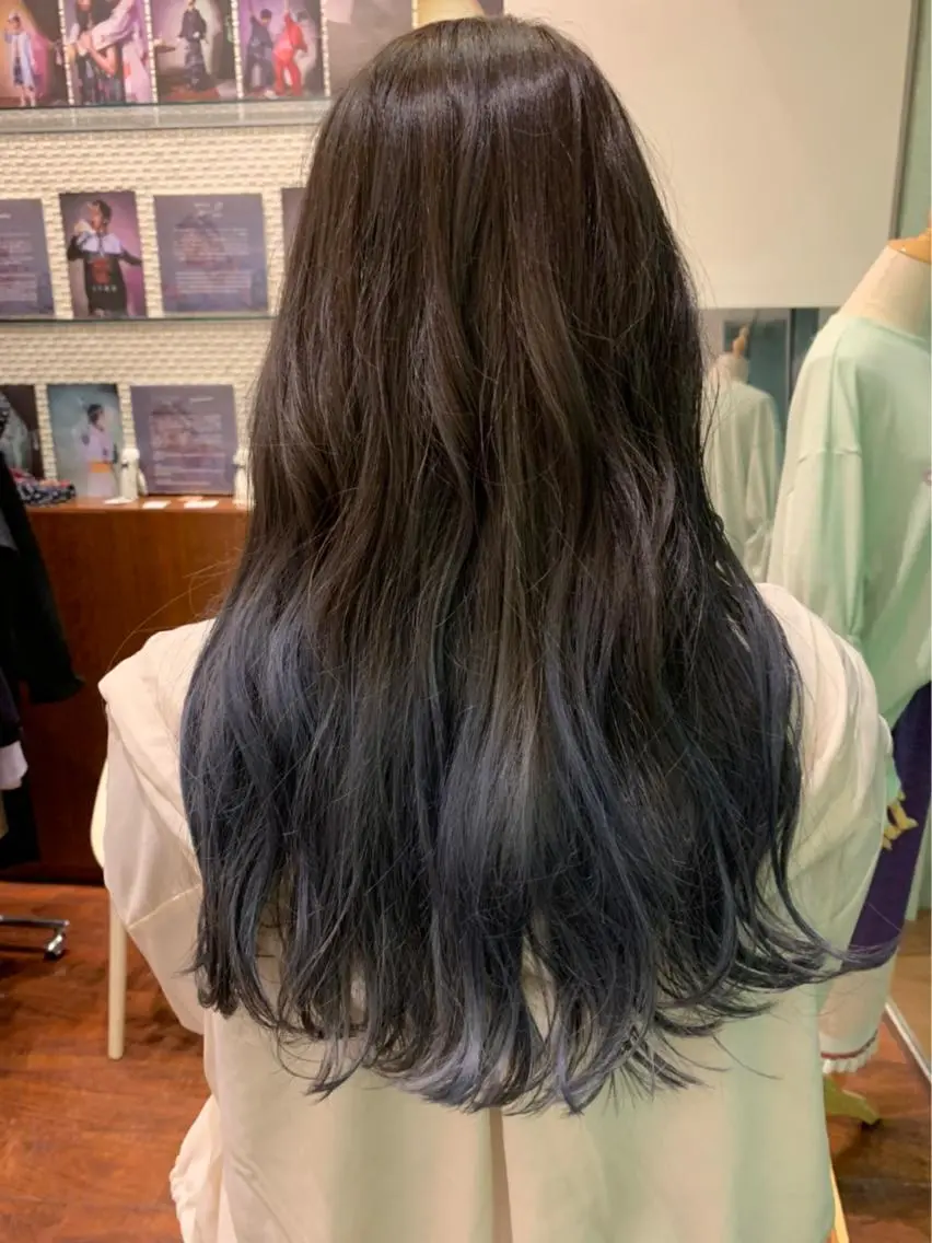 ロング カラー CoCooN 店長 さのえみのヘアスタイル