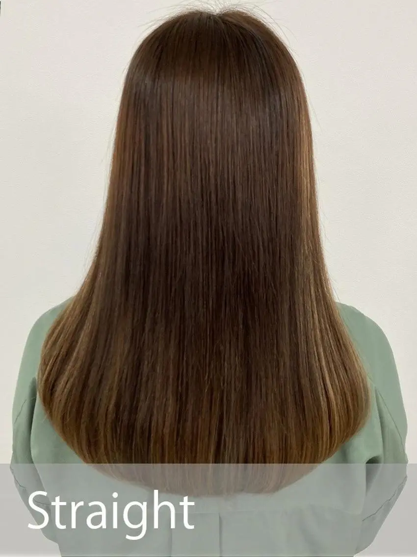 ロング カラー カット 縮毛矯正 PEQSS HAIRのヘアスタイル