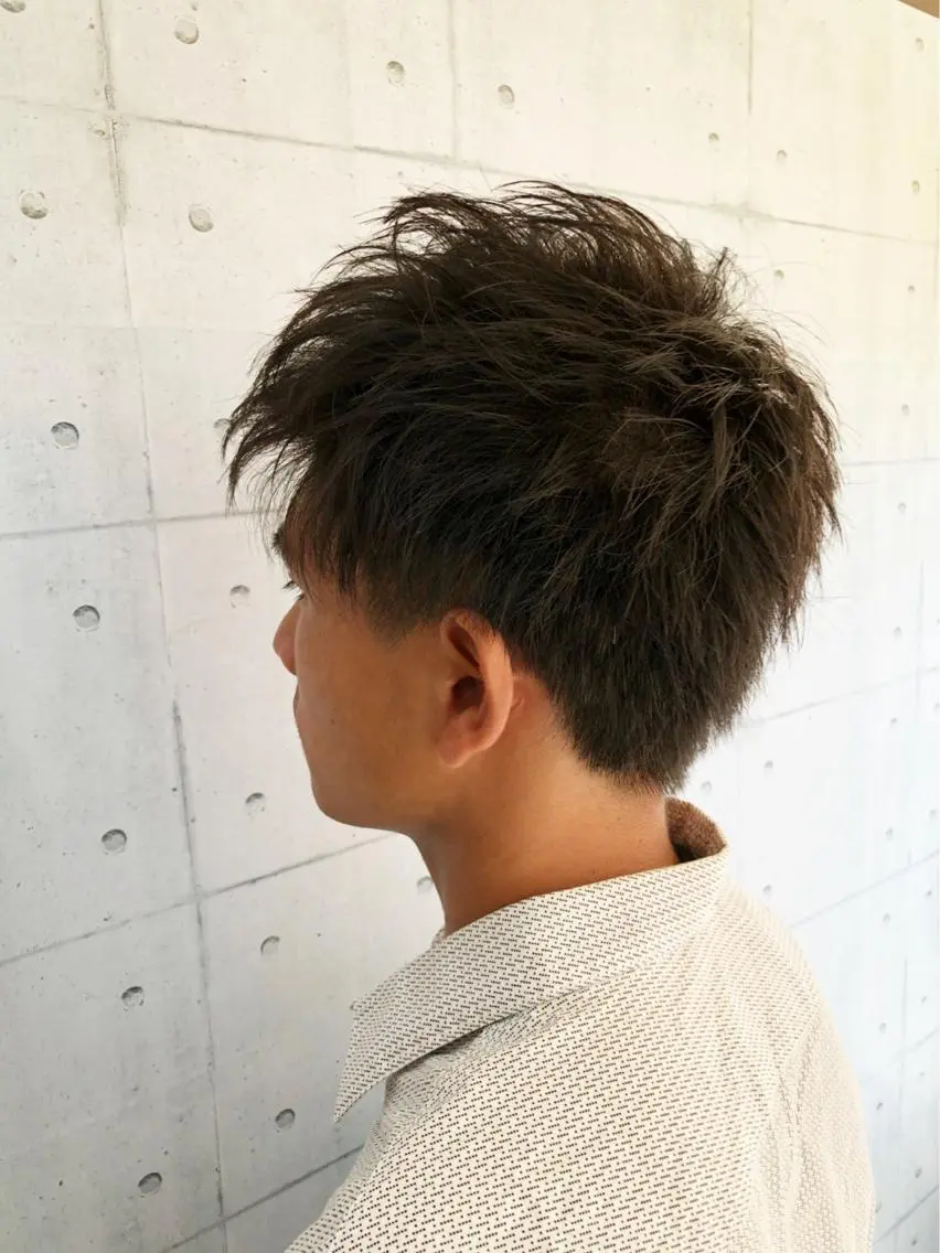 ショート メンズ メンズショート ショートヘア カット 北脇 健治のヘアスタイル