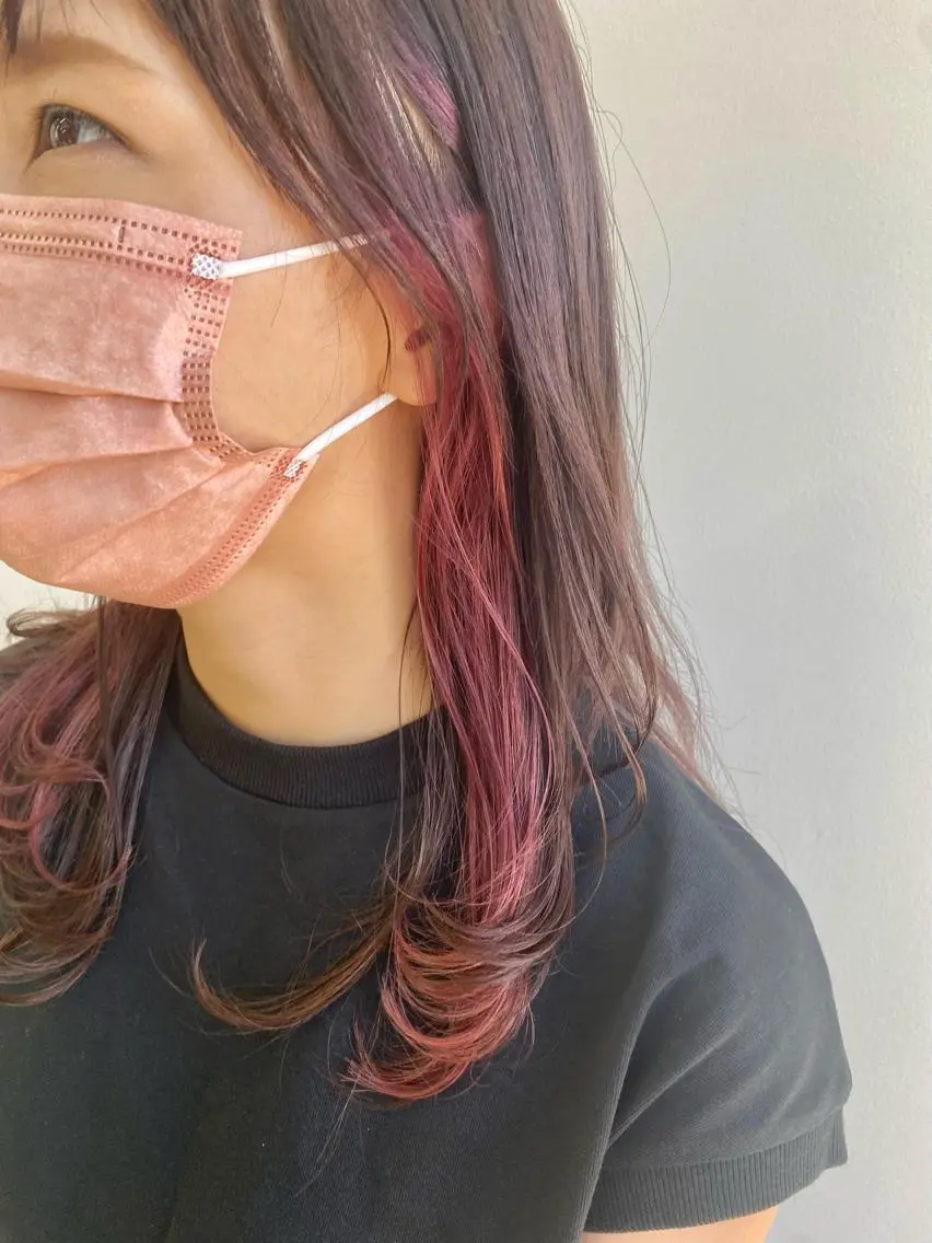 ロング カラー ヒラノホナミ 🫧透ける艶髪🫧のヘアスタイル