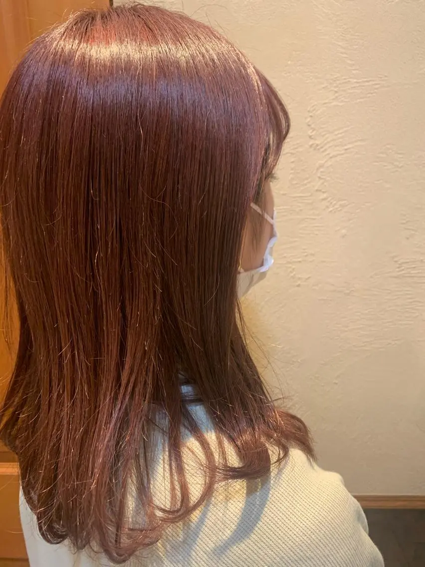 ミディアム カラー カット ヘアカラー トリートメント ハイトーンカラー🩵 耳ツボジュエリー👂のその他イメージ