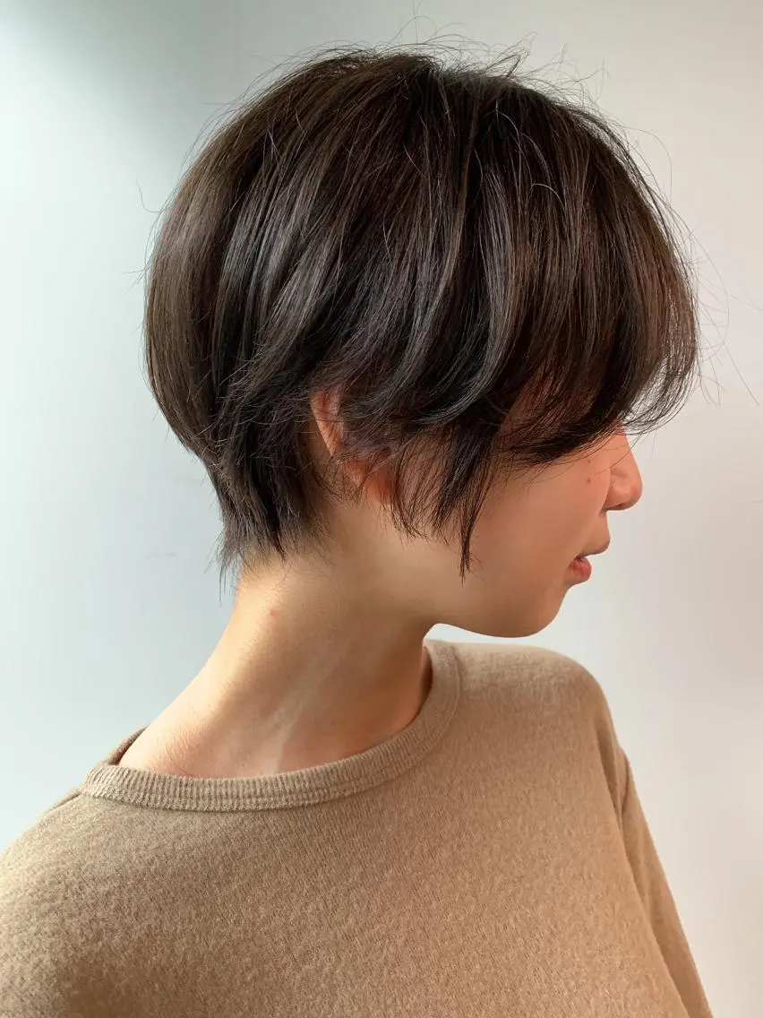 ショート カット トリートメント ヘッドスパ ヘアセット 🪞THEATER 表参道店🩰のヘアスタイル