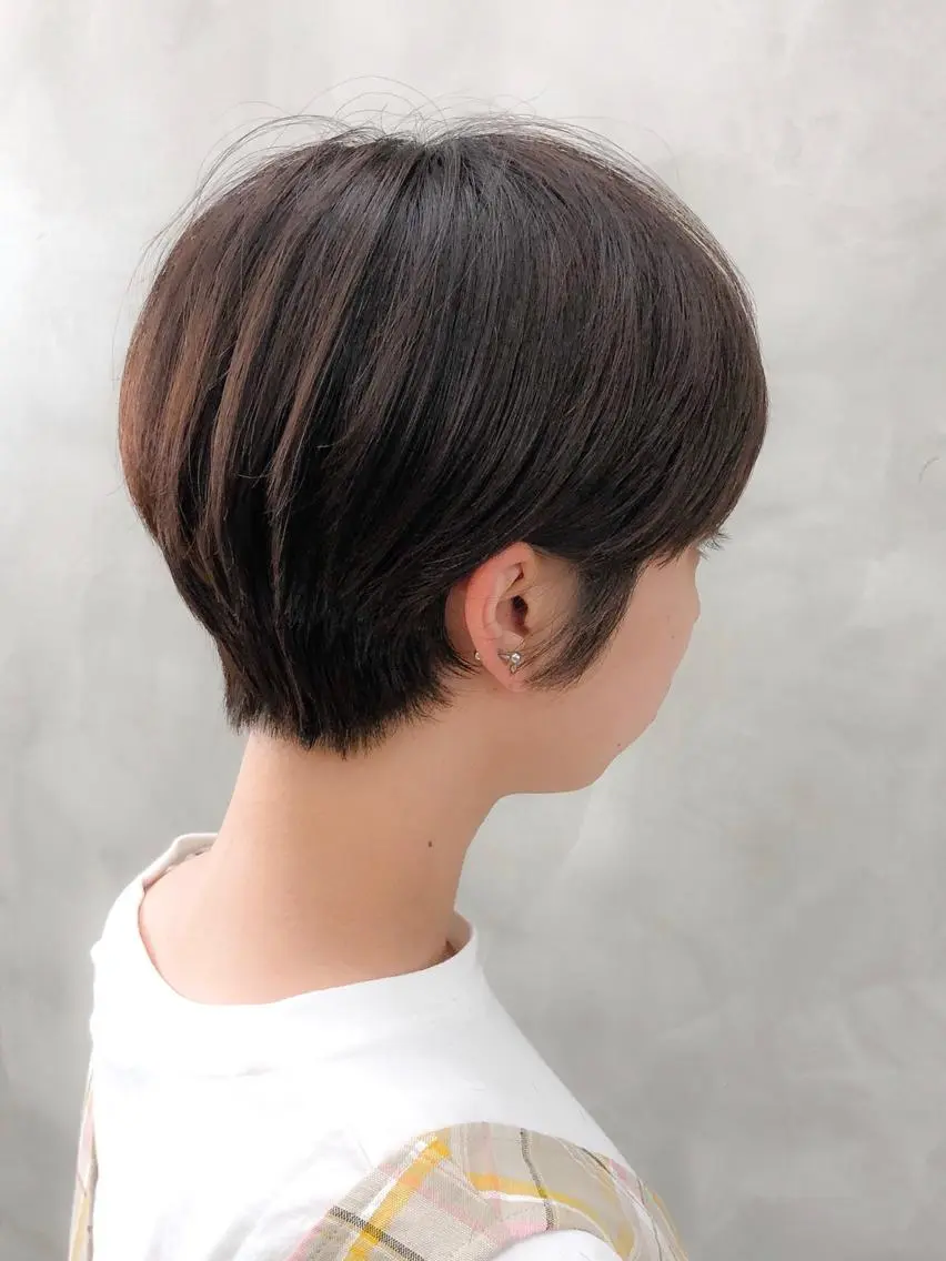 ショート ハンサムショート ショートヘア ショート・ボブ 徳竹淳一のヘアスタイル