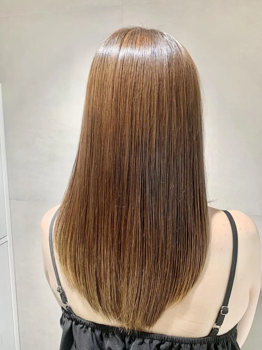 ロング カラー 髪質改善 縮毛矯正 カット ヘアカラー トリートメント arts茅ヶ崎 エリアNO1髪質改善のヘアスタイル