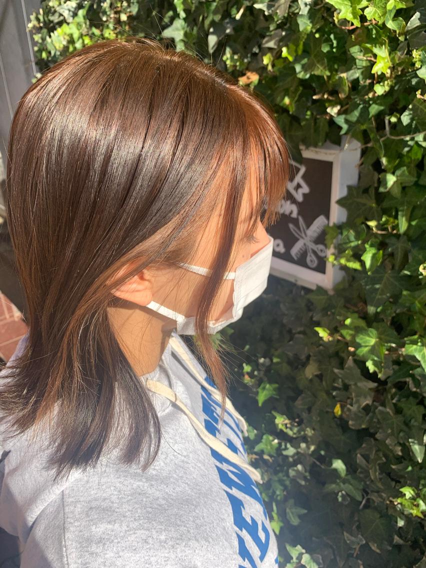 ミディアム 佐藤 宰 OZ桑野店のヘアスタイル