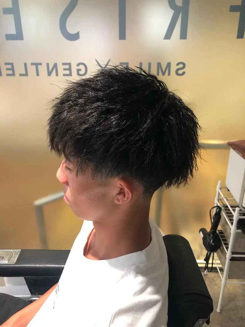 ミディアム ミディアムパーマ ツイストパーマ rilune matsuoのヘアスタイル