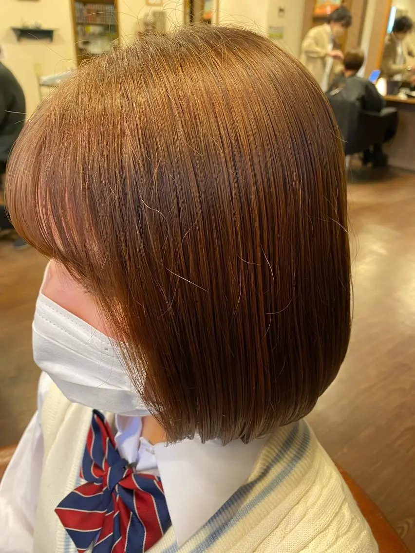ショート カラー liL  hair サトウリョウタのヘアスタイル