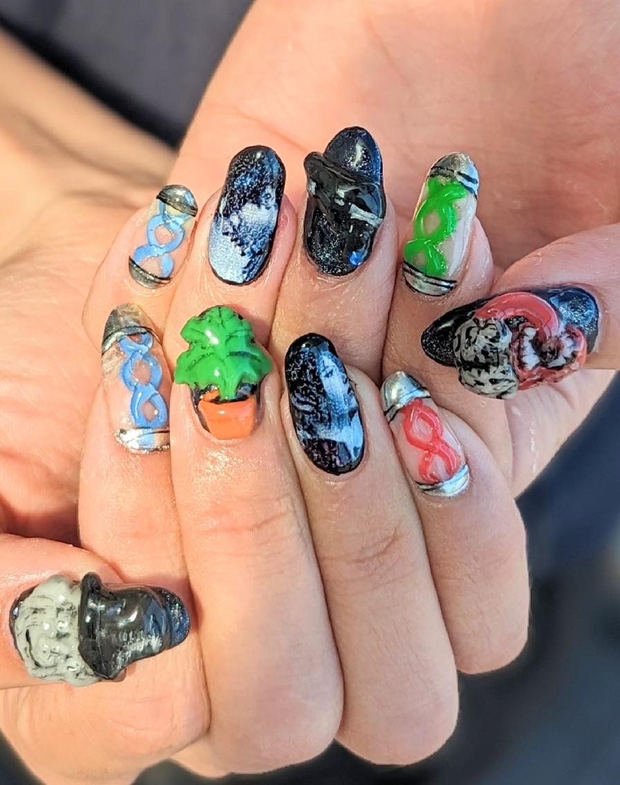 ネイル ハンドネイル 推しネイル | 　aycnailのネイルデザイン