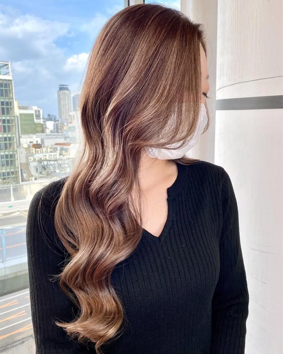 ロング カラー welring hair salonのヘアスタイル