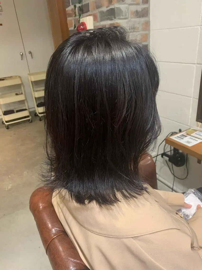 ミディアム ショート🌼パーマ 本間正子のヘアスタイル