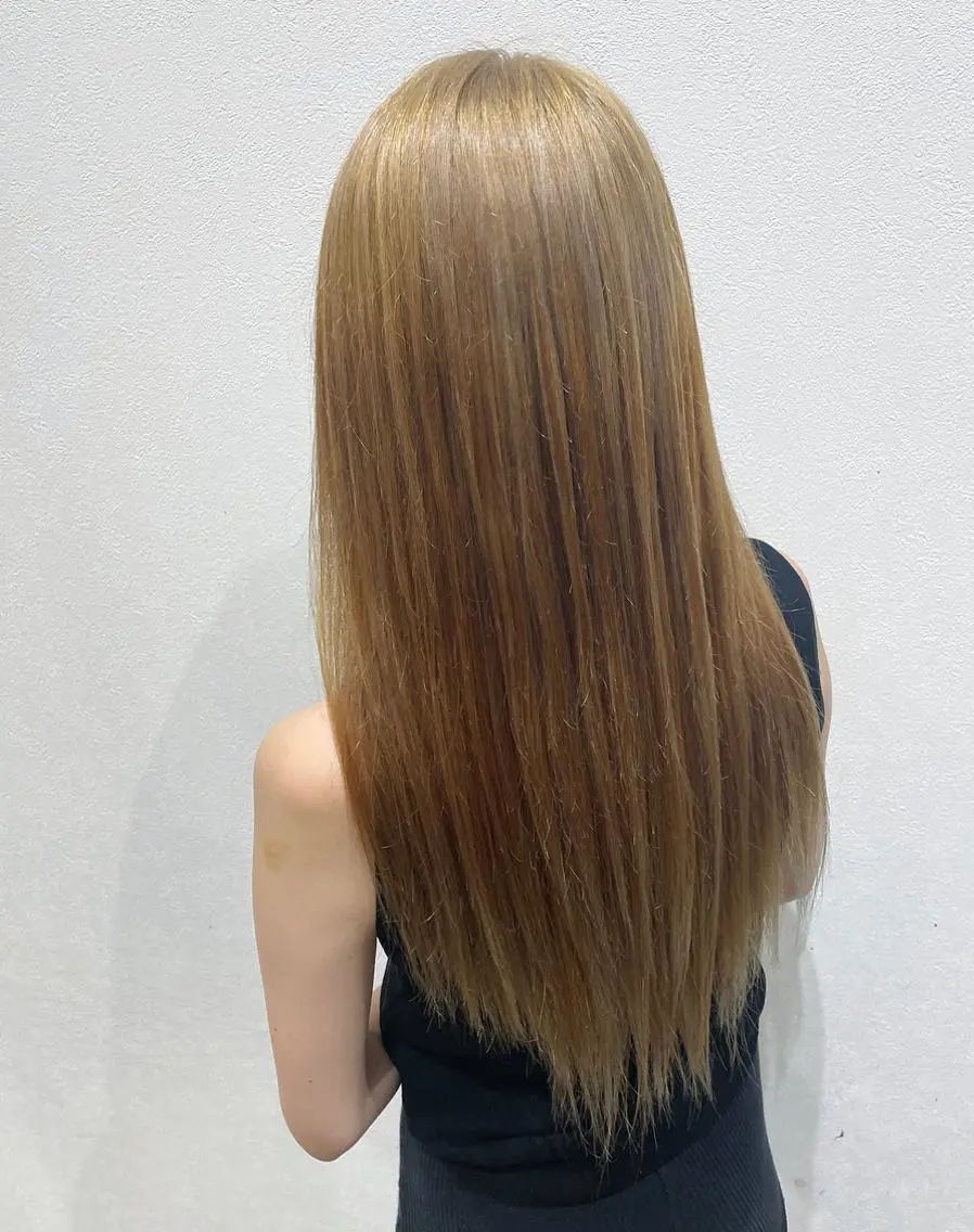 ロング カラー ナチュラルカラー 児玉優香のヘアスタイル