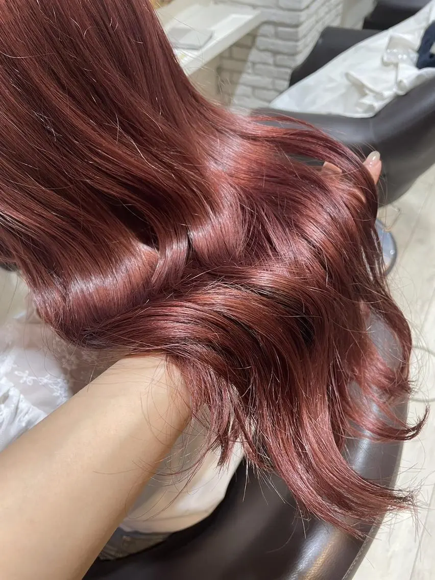 ロング カラー 🦄🫧透明感 絹髪特化🫧🍓のヘアスタイル