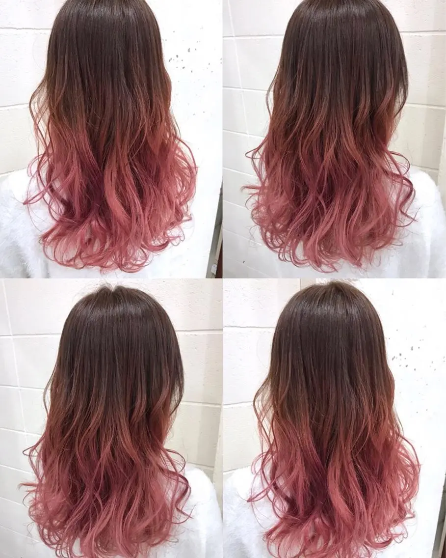 ミディアム カラー 神山 昌子のヘアスタイル