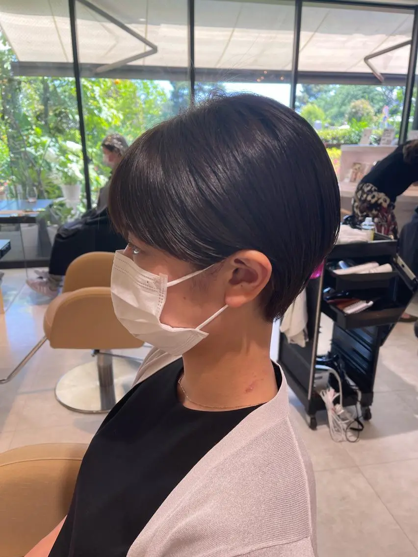 ショート 似合わせカット カット 縮毛矯正 トリートメント 🫧美髪縮毛矯正 🫧SEKIのヘアスタイル