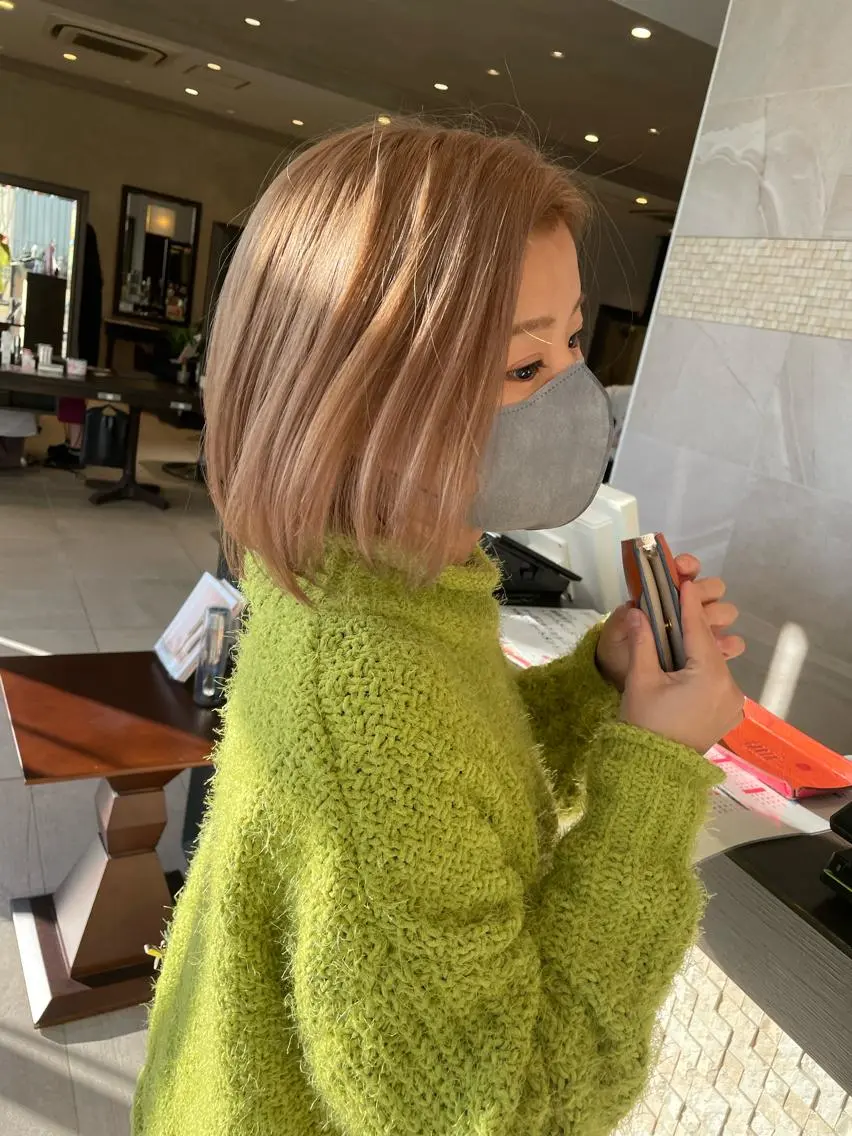 ショート カラー 松永 果菜のヘアスタイル