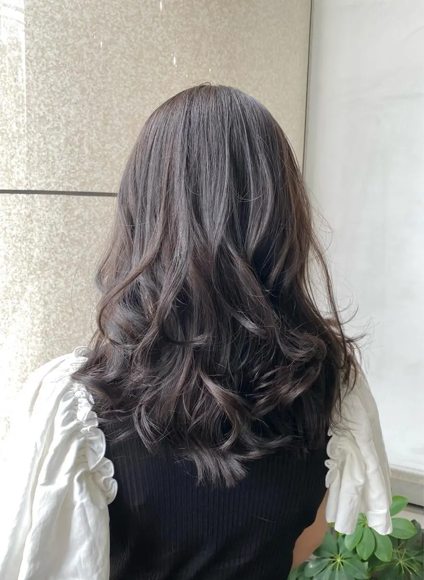 セミロング カラー 統括マネージャー/ 髪のドクター/前原悟のヘアスタイル