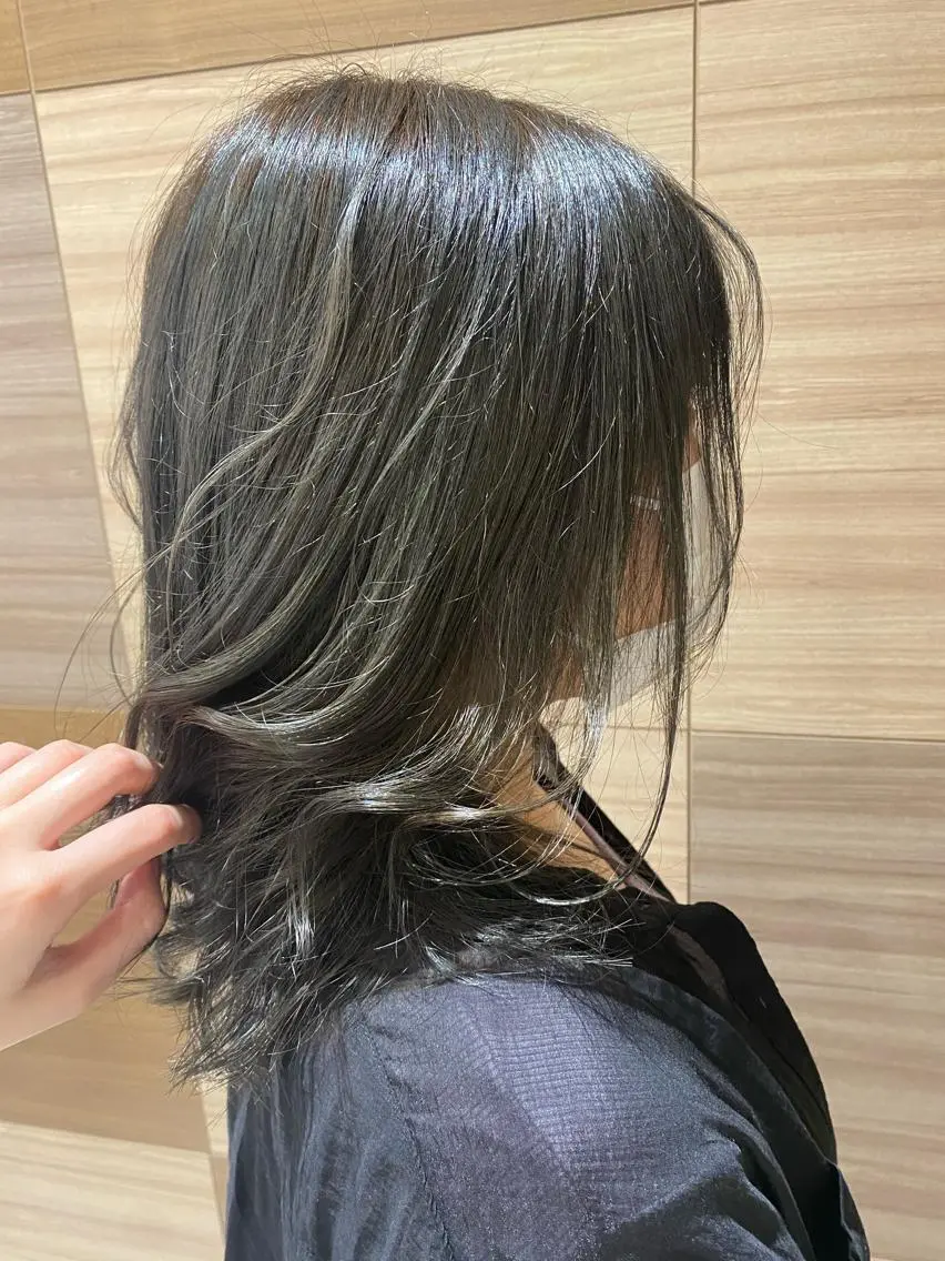 セミロング カラー メンズカット ✂️あいのヘアスタイル
