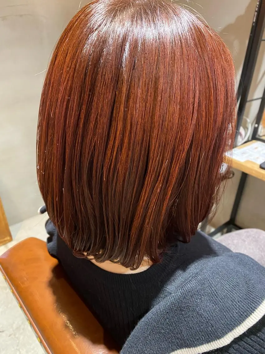 ミディアム カット ヘアカラー ☆髪質改善☆ 伊藤 祐美のヘアスタイル