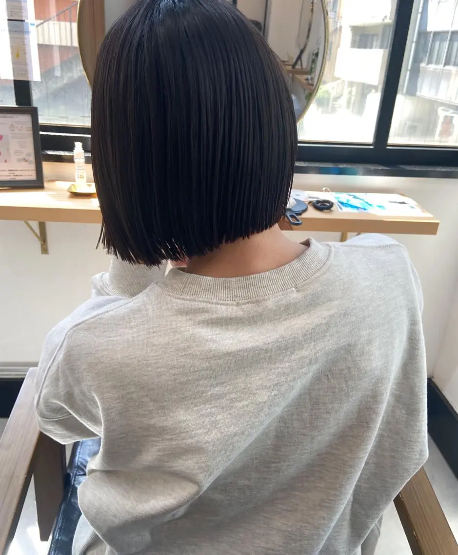 ショート ヘアアレンジ カット トリートメント 田中 あやなのヘアスタイル