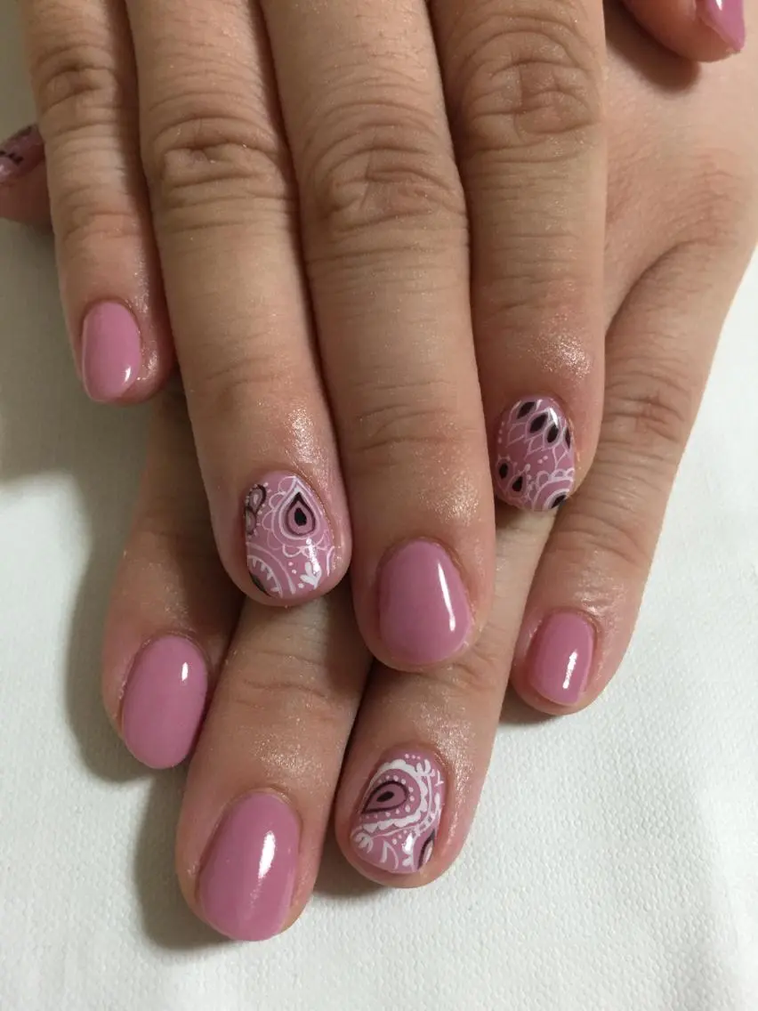 ネイル アートネイル nail salon en familleのネイルデザイン