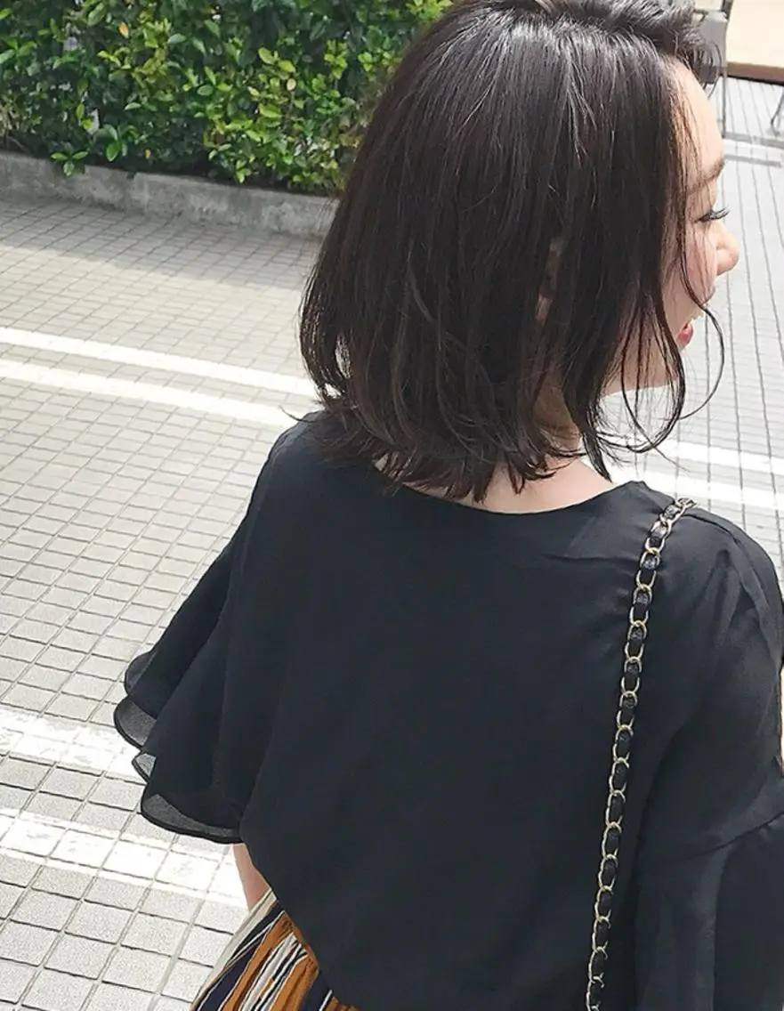 ミディアム カラー 大人女性ショート専門 tomodaのヘアスタイル