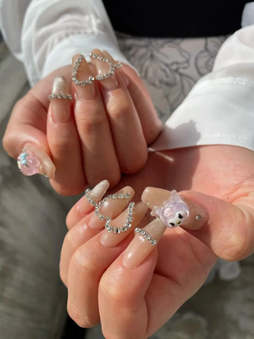 ロング カラー ネイル tetty nailsalonのネイルデザイン