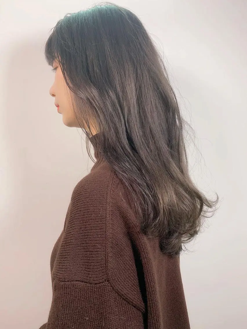 ロング カラー 透明感カラー イルミナカラー tension 【テンション】のヘアスタイル