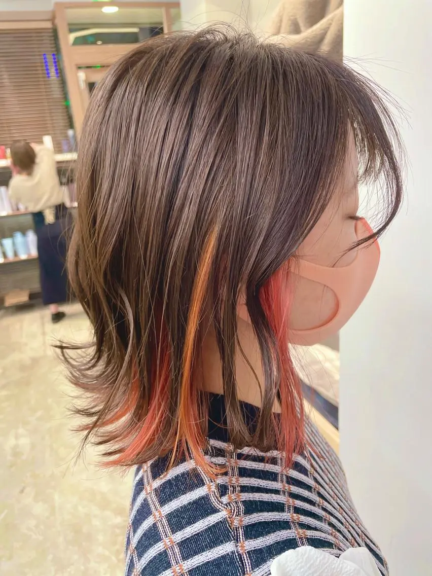 ショート SAEKI【ior 】北千住店ブリーチのヘアスタイル
