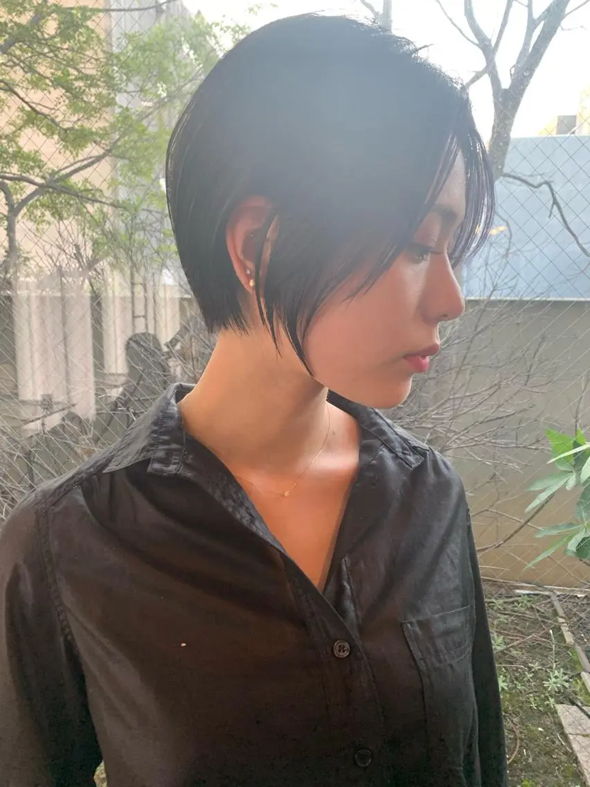 ショート カラー ショートヘア 髪質改善サロン ARCHE野瀬冬馬のヘアスタイル
